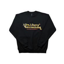 Load image into Gallery viewer, ALIEN LIBERTY INTERNATIONAL NEW LOG Balck Crew Neck
