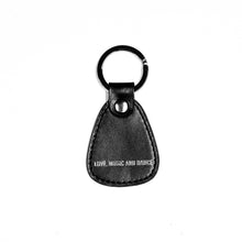 Load image into Gallery viewer, ALI LOGO LEATHER KEYCHAIN
