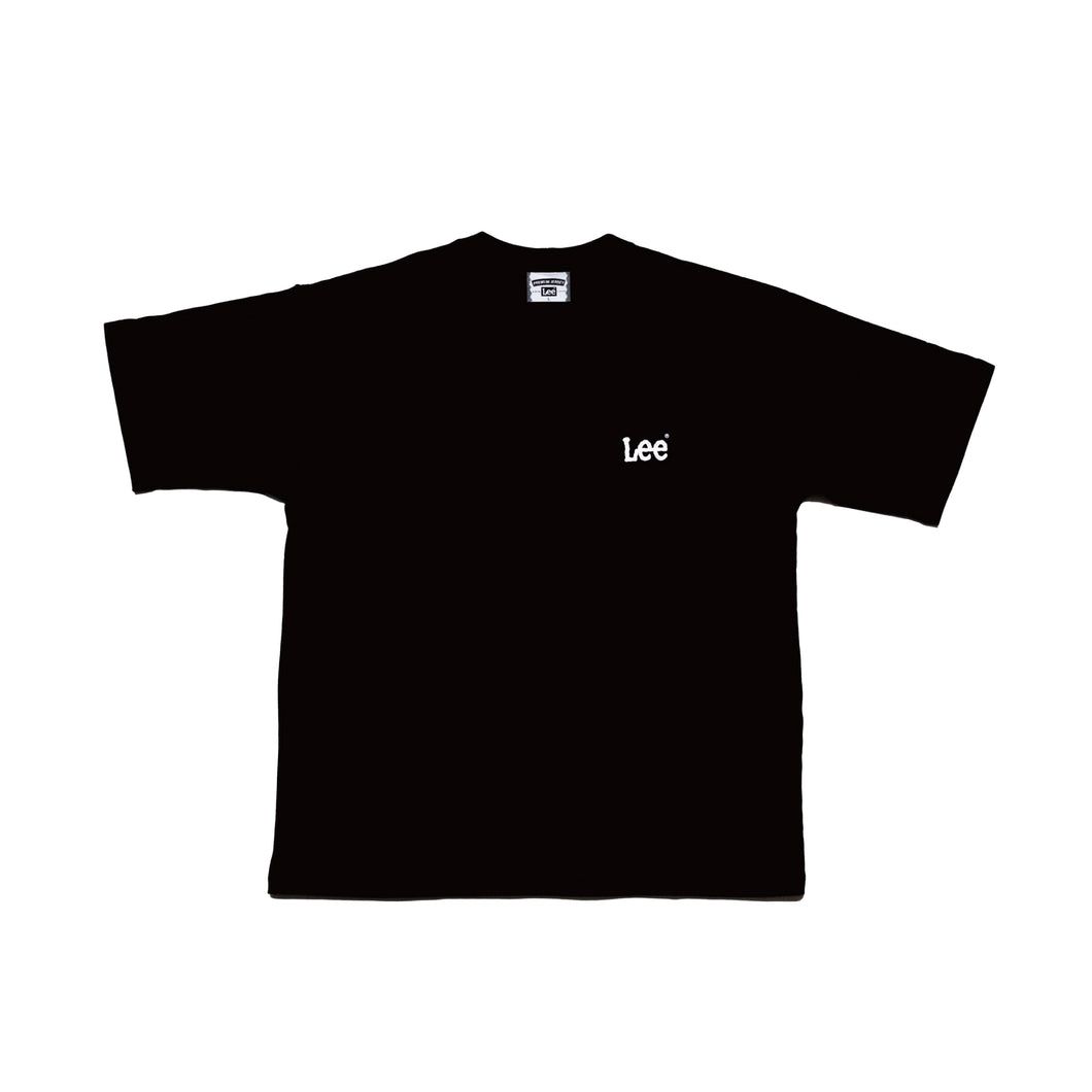 Lee × ALI collaboration photo T-shirts BLACK