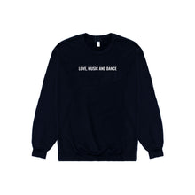 Load image into Gallery viewer, Crew Neck Sweat Black x White
