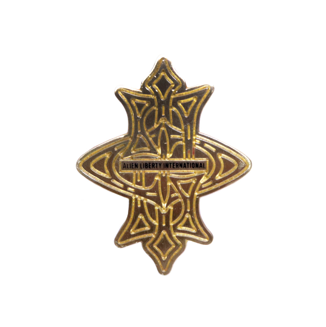 'ALIEN LIBERTY INTERNATIONAL' Emblem Pins