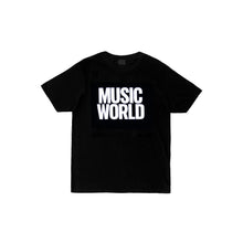 Load image into Gallery viewer, Music World T-shirt Black
