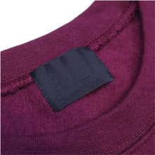 Load image into Gallery viewer, Music World Crew Neck Sweat Burgundy
